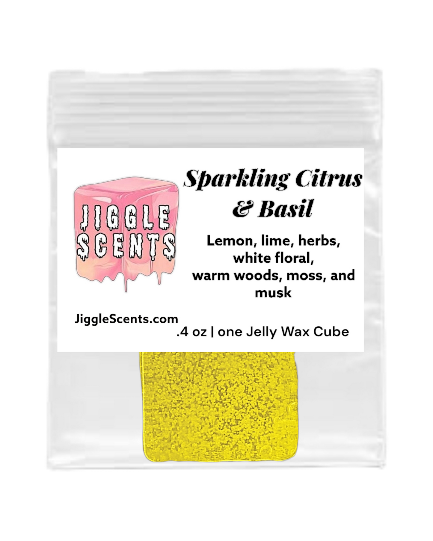 Sparkling Citrus & Basil Jiggle Wax Melts