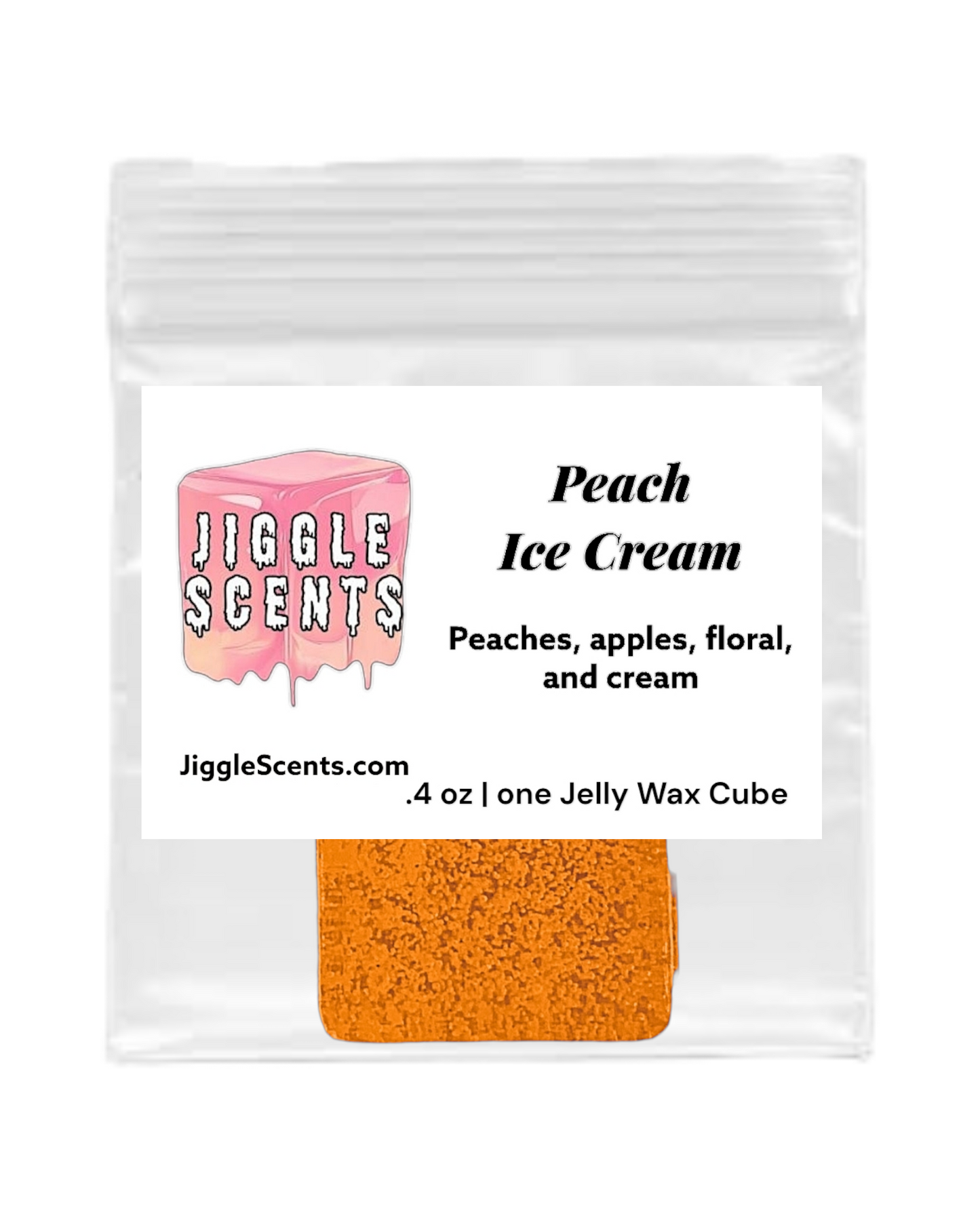 Peach Ice Cream Jiggle Wax Melts