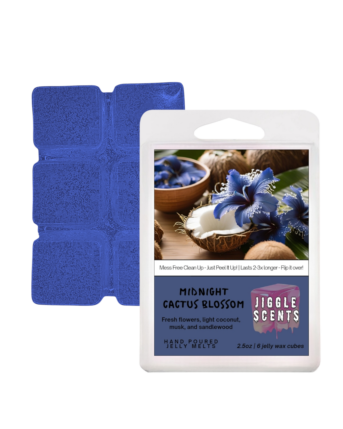 Midnight Cactus Blossom Jiggle Wax Melts – Jiggle Scents